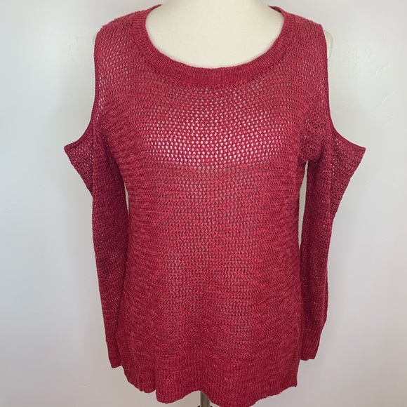 Maurices Sweaters - Maurice’s Loose Knit Cold Shoulder Sweater Size 0